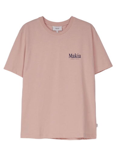 Поло тениска Makia Key T-Shirt Розово | W21029-427