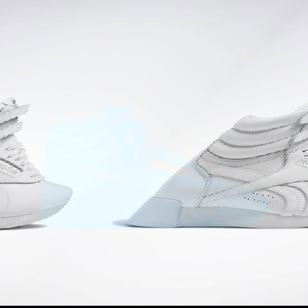 Кецове и обувки Reebok Cardi B x Freestyle Hi "Glass Blue" Синьо | GV6615, 1