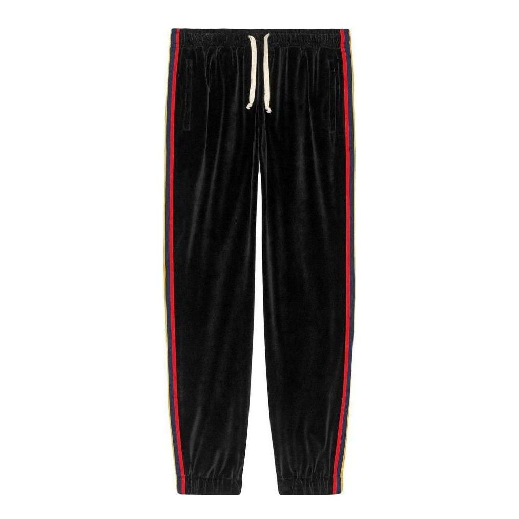 Спортни панталони Gucci Chenille Jogging Pants Черно | 572917XJA5W-1082, 0