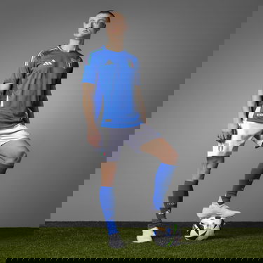 Фланелка adidas Originals FIGC H JSY AU 2024 Синьо | in0658, 6