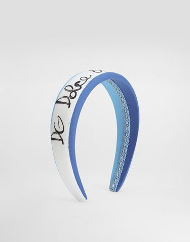 Аксесоари Dolce & Gabbana Dolce & Gabbana Poplin Headband Синьо | LB3L54FI5KSHB5KB, 0