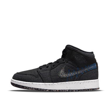 Кецове и обувки Jordan Air Jordan 1 Mid Crater "Black" GS Черно | DM4334-001, 2