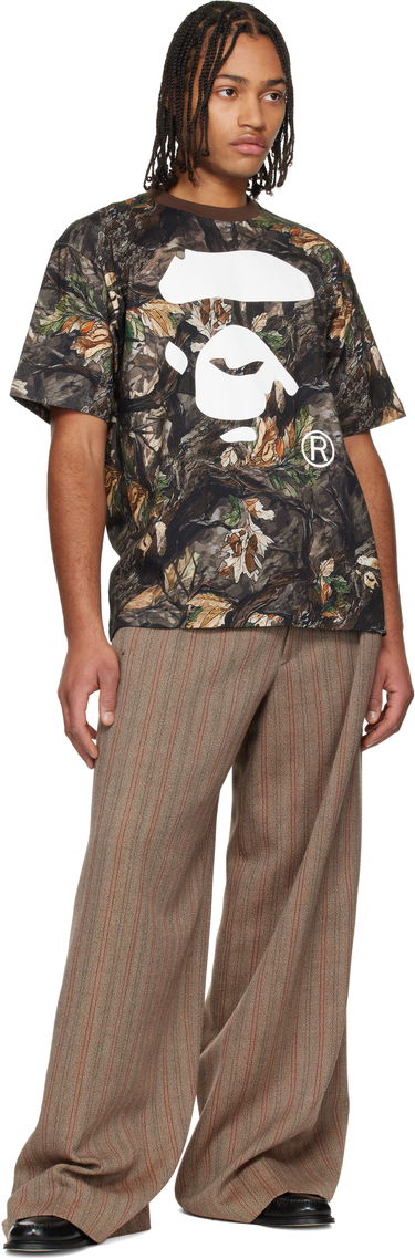 Тениска BAPE Tree Edge Camo Ape Face Relaxed T-shirt Многоцветен | 001CSL801012M, 3
