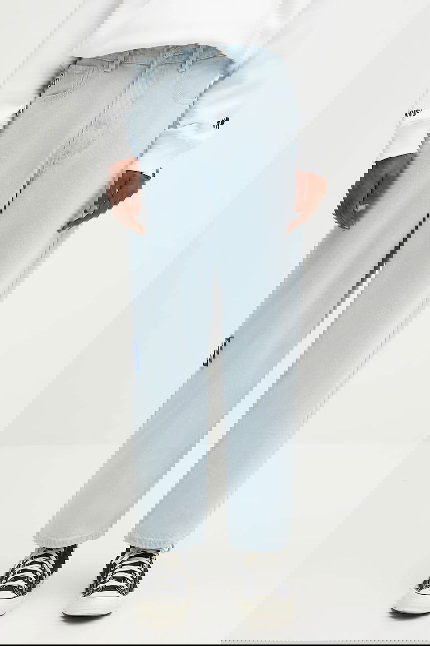 Дънки AAPE by A Bathing Ape Loose Fit Jeans AAPE Now Синьо | AAPPTMB623XAN, 0