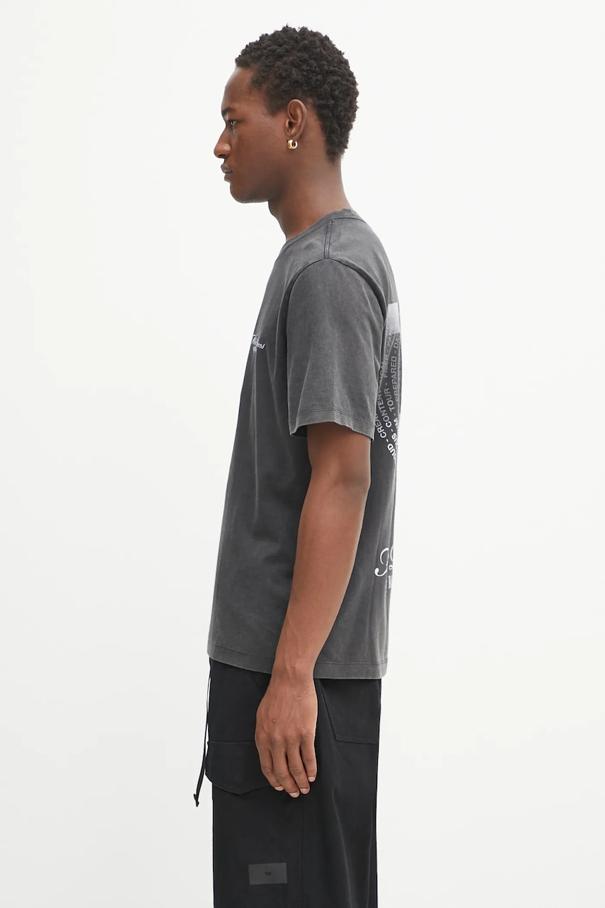 Тениска Filling Pieces Filling Pieces Vinyl Graphic T-Shirt Черно | 422520500240, 1