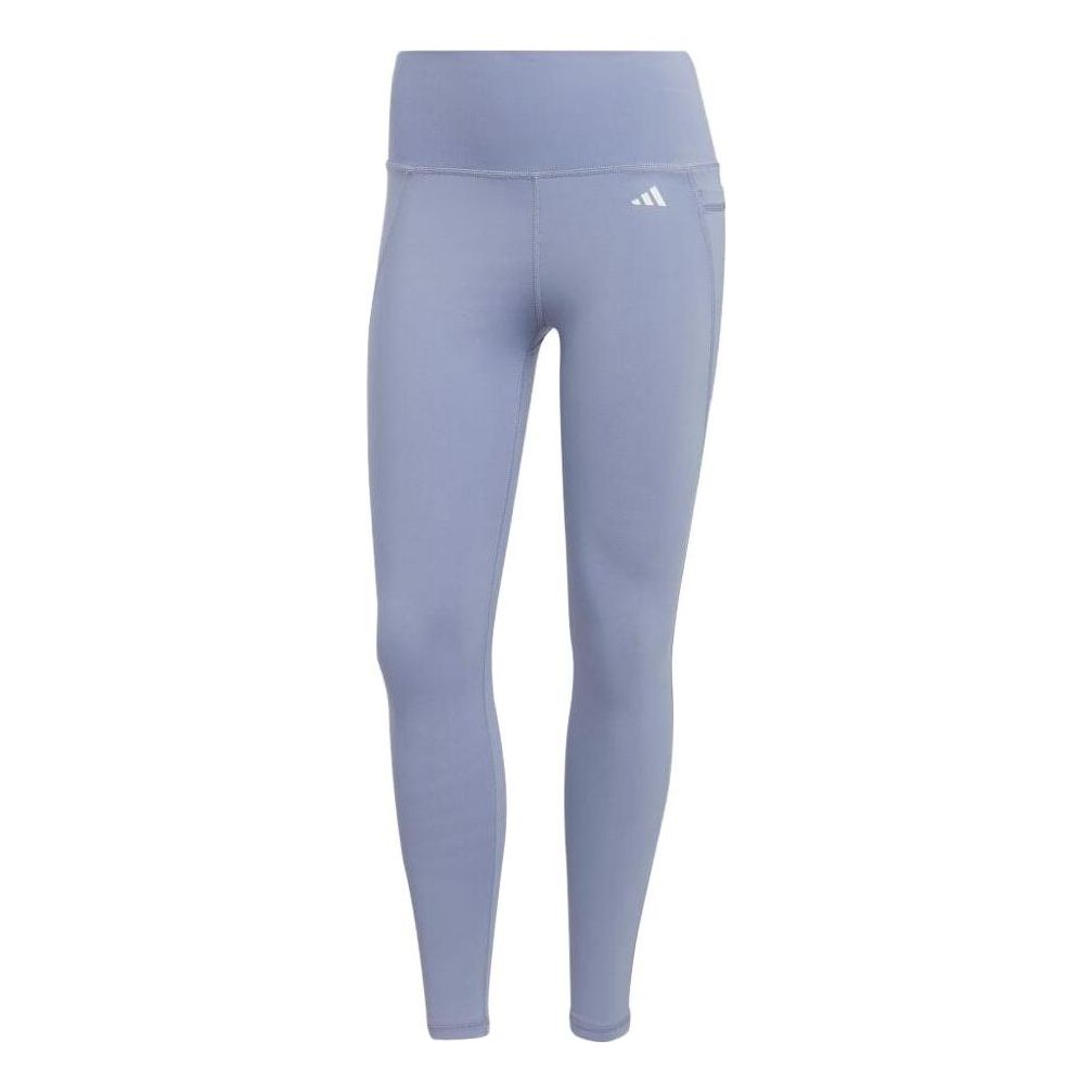 Клинове adidas Originals Optime Stash Pocket High-Waisted 7/8 Leggings Синьо | HR5442, 0
