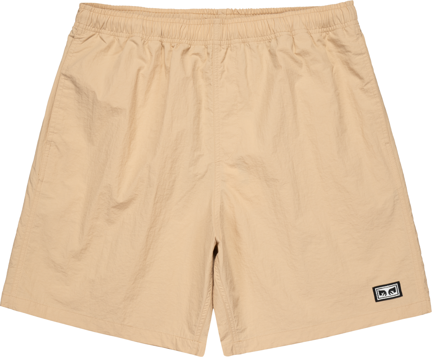 Къси панталони OBEY Obey Easy Eyes Nylon Shorts Бежово | 172120100-crm, 0