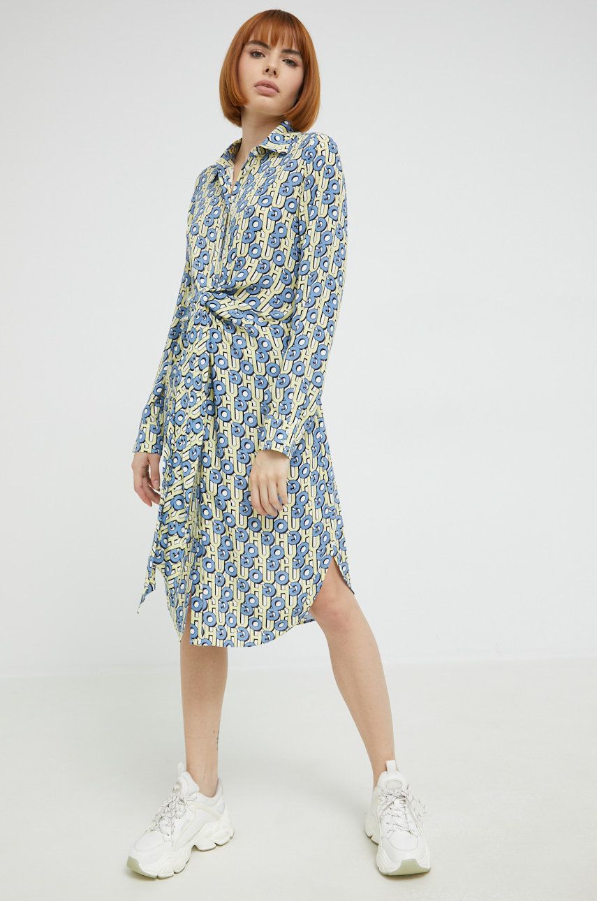 Pокля BOSS Shirt Dress Многоцветен | 50473200, 0