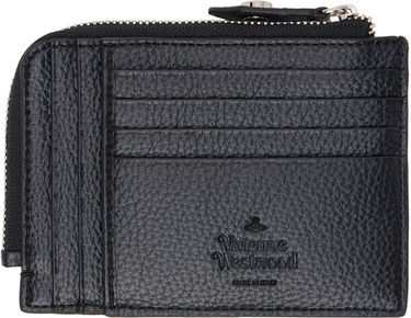 Портфейл Vivienne Westwood Zip Card Holder Черно | 51120009U-S000D-, 1
