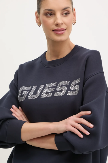 Пуловер GUESS Guess Cecilia Sweatshirt Тъмно синьо | V4BQ15K7UW2-A71W, 4