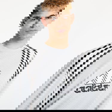 Пуловер adidas Performance Mesh Long Sleeve Warm Up Top Сиво | JD5375, 1