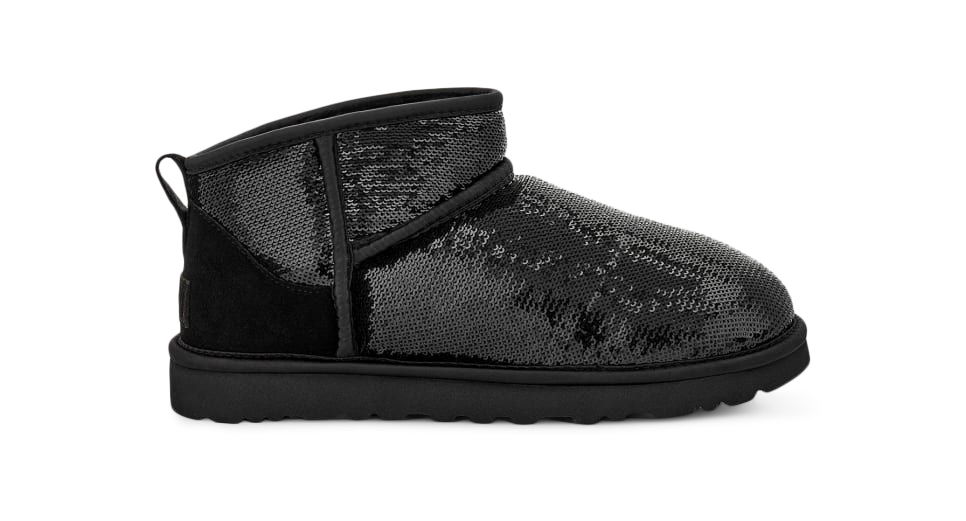 Кецове и обувки UGG Classic Ultra Mini Mirror "Ball Black" Черно | 1151616-BLK, 0