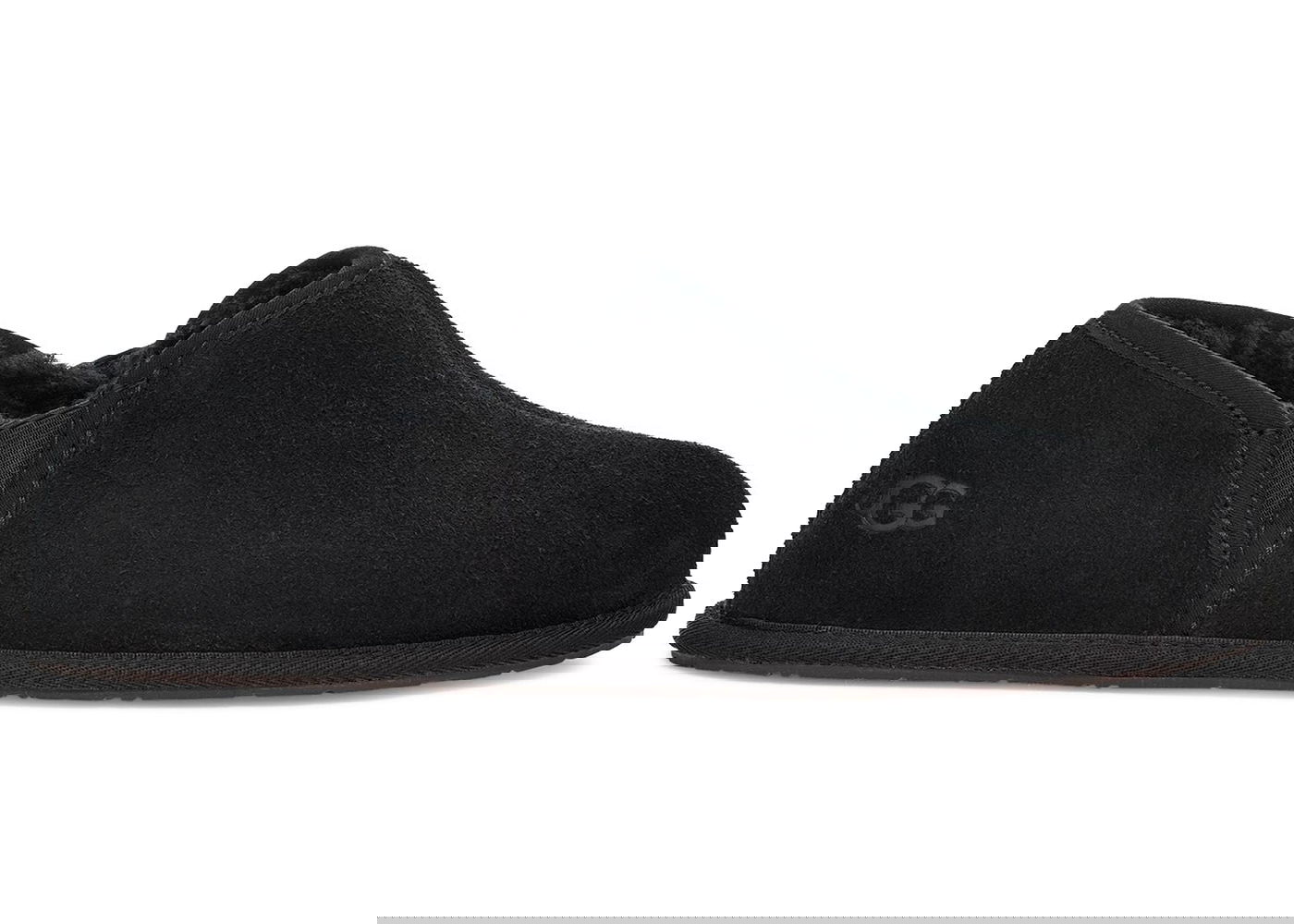 Кецове и обувки UGG Scuff Romeo II Slipper "Black" Черно | 1113630-BLK, 0