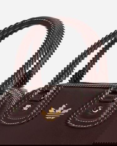 Дамска чанта adidas Originals Wales Bonner Small Bowling Bag Кафяво | JD1167, 5