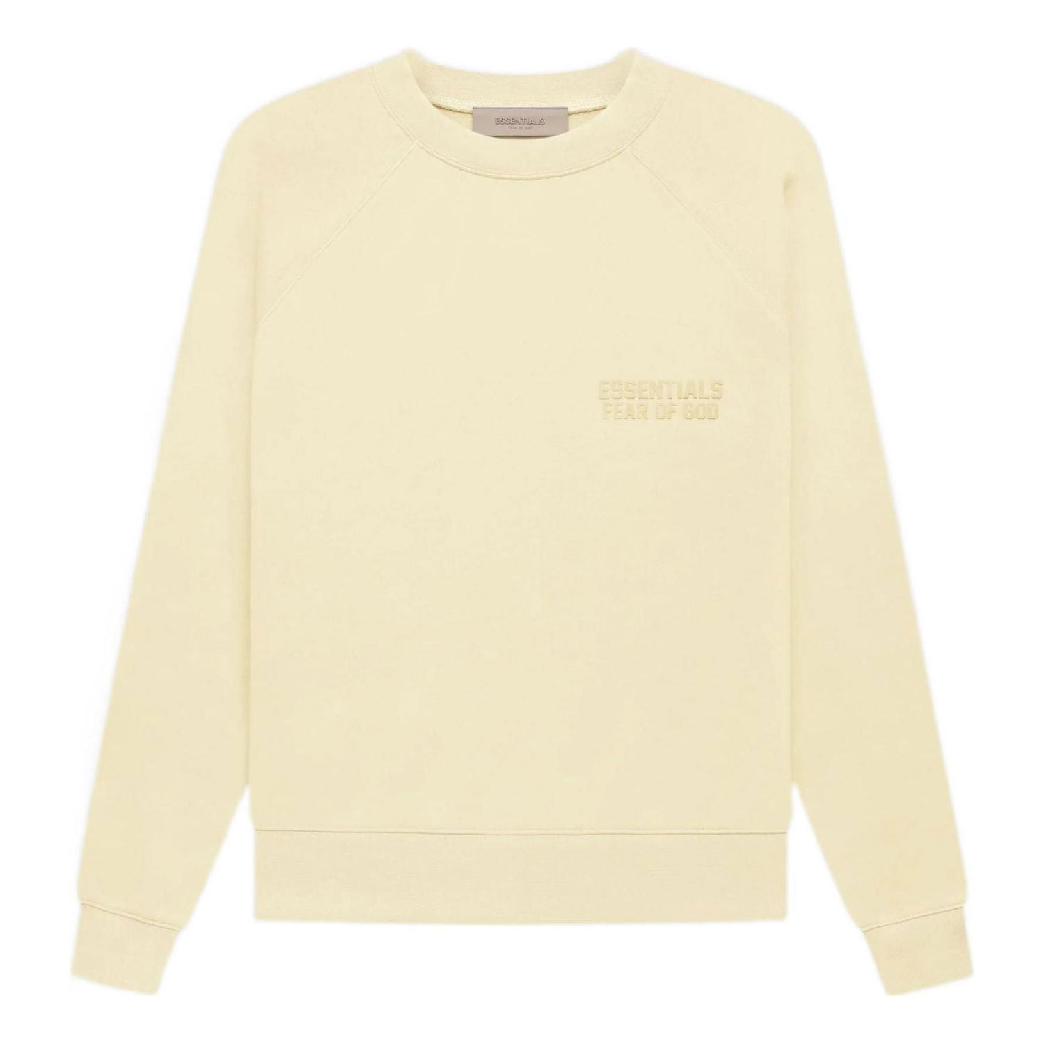 Суитчър Fear of God Essentials Crewneck Sweatshirt Жълто | FOG-FW22-727, 0