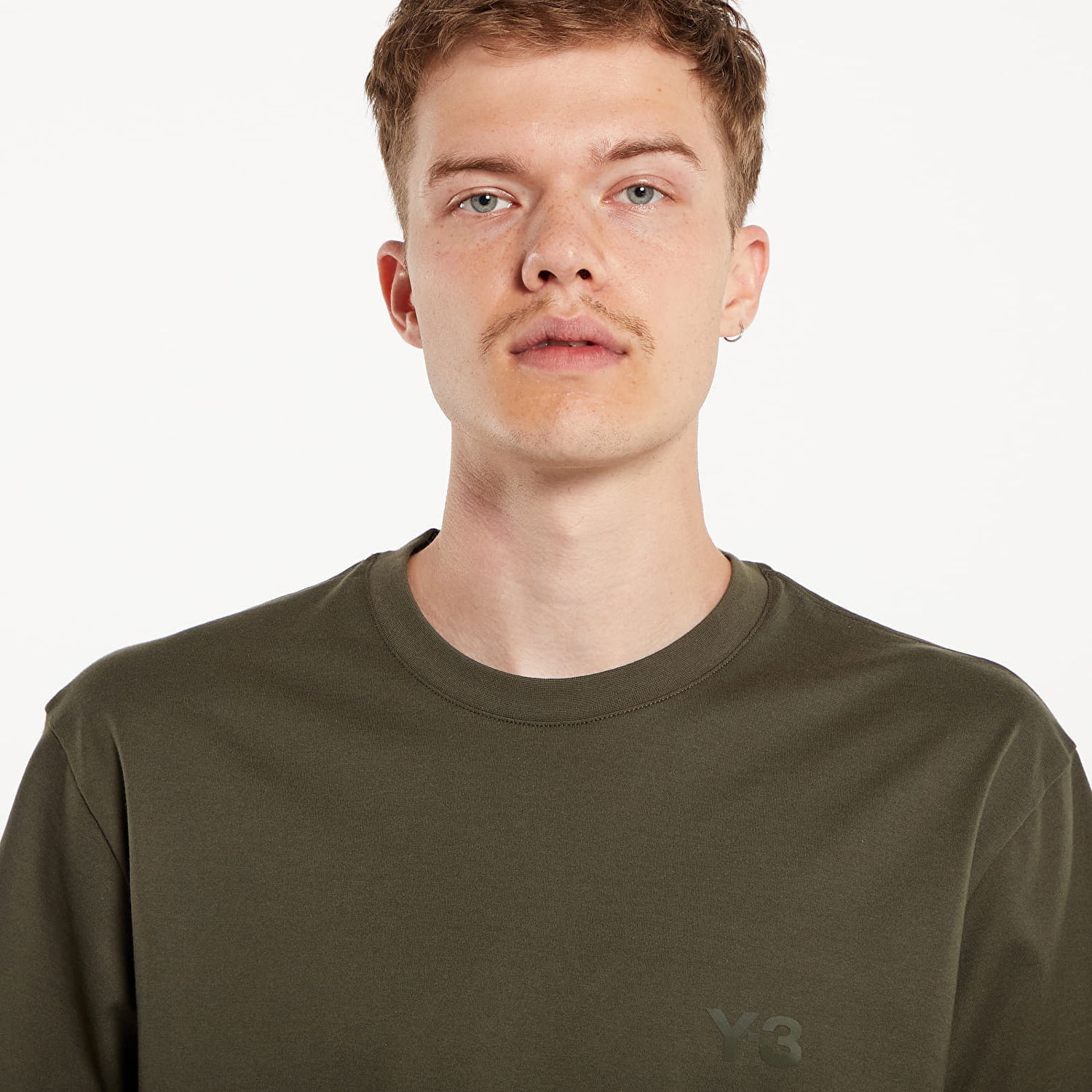 Тениска Y-3 Regular Short Sleeve Tee Night Cargo Зелено | JD9833, 1