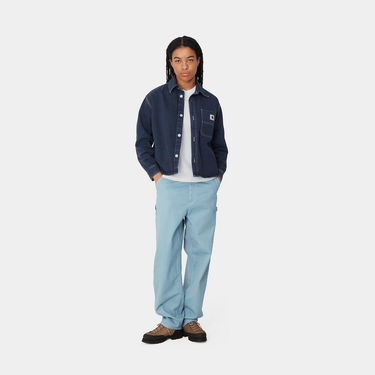 Риза Carhartt WIP Georgia Denim Shirt Jacket Синьо | I033747_9, 2