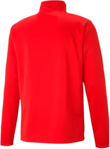 Фланелка Puma teamRISE 1/4 Zip Top Jr Червено | 65739501, 2