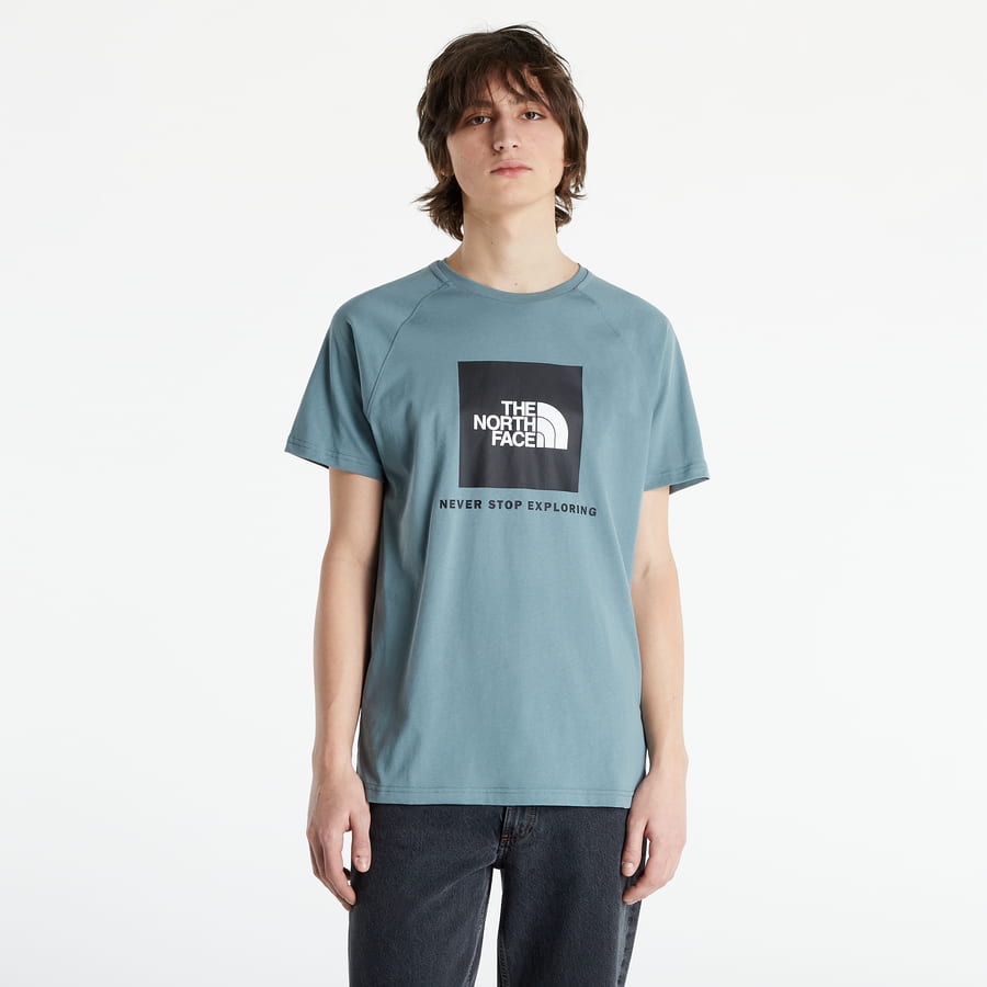 Тениска The North Face SS Rag Red Box Tee Синьо | NF0A3BQOA9L1, 0