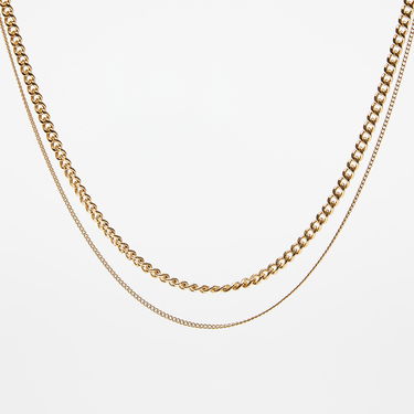 Колие A.P.C. Collier Minimal Necklace Металик | MEACC-M70680 RAA, 0