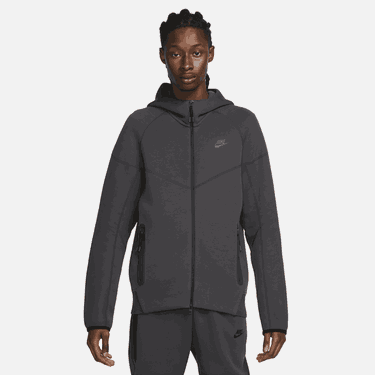Суитчър Nike Sportswear Tech Fleece Windrunner Full-Zip Hoodie Сиво | FB7921-060, 1