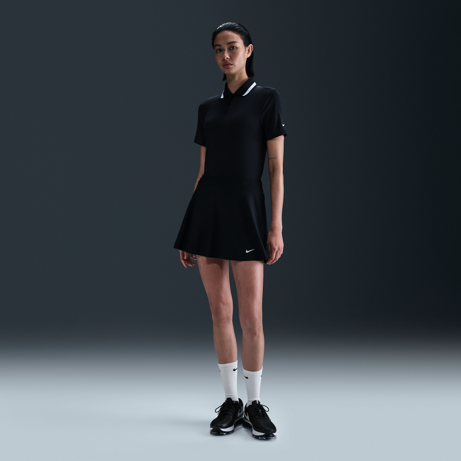 Pокля Nike Nike Tour Dri-FIT Golf Skort Черно | FZ6314-010, 1