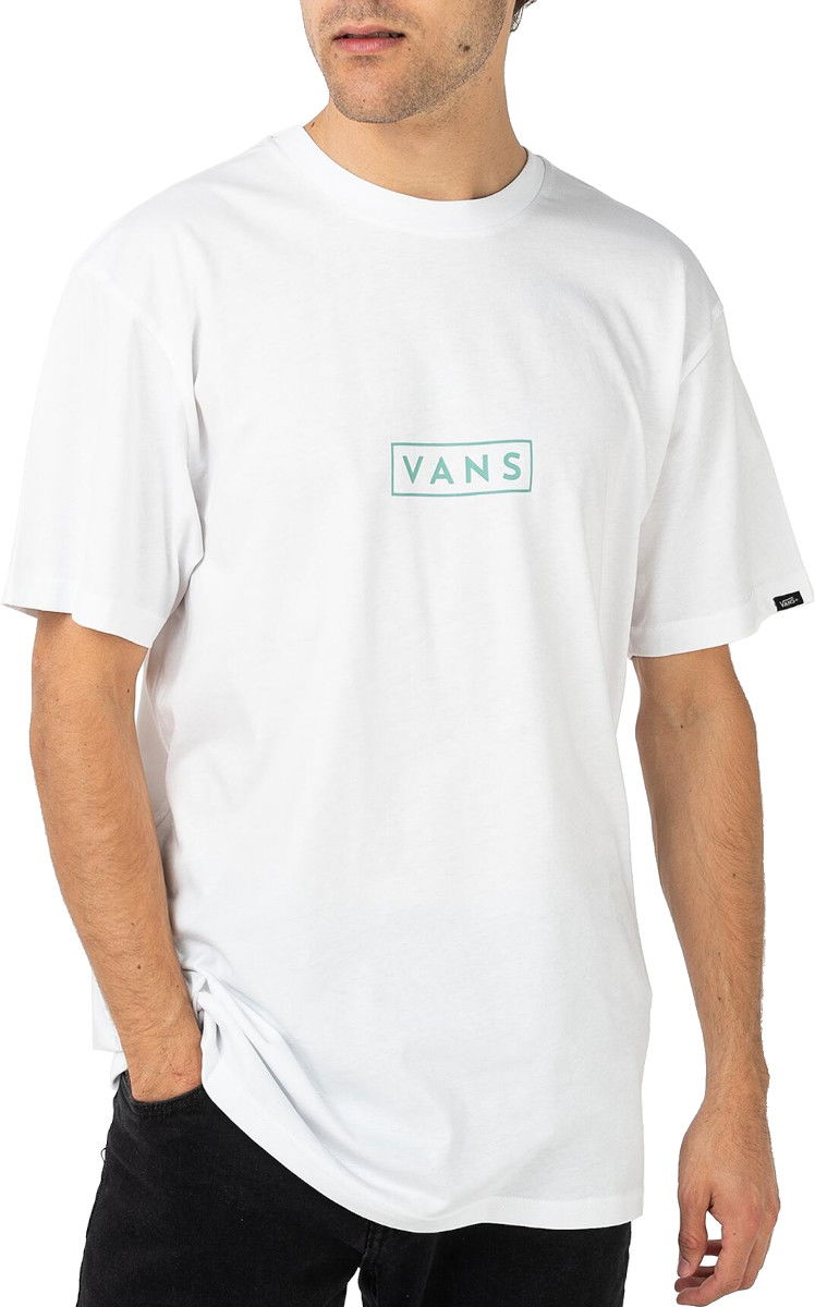 Тениска Vans Easy Box T-Shirt Бяло | vn0a3hrekht1