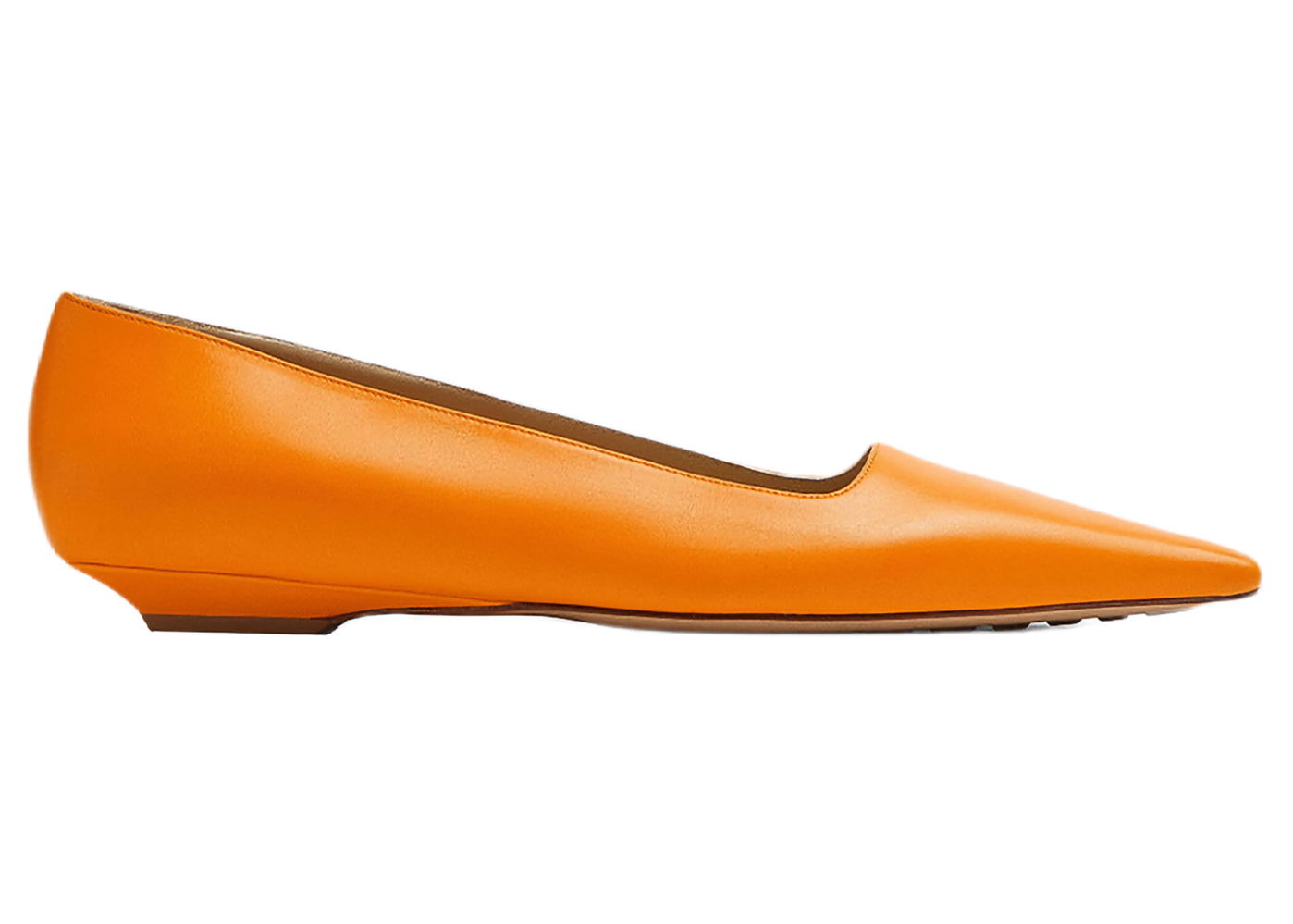 Кецове и обувки Bottega Veneta Leather Ballet Flats Оранжево
 | 690008V1TR07593, 0