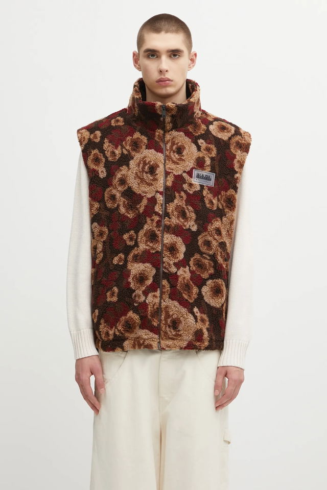 Martine Rose Floral Fleece Vest