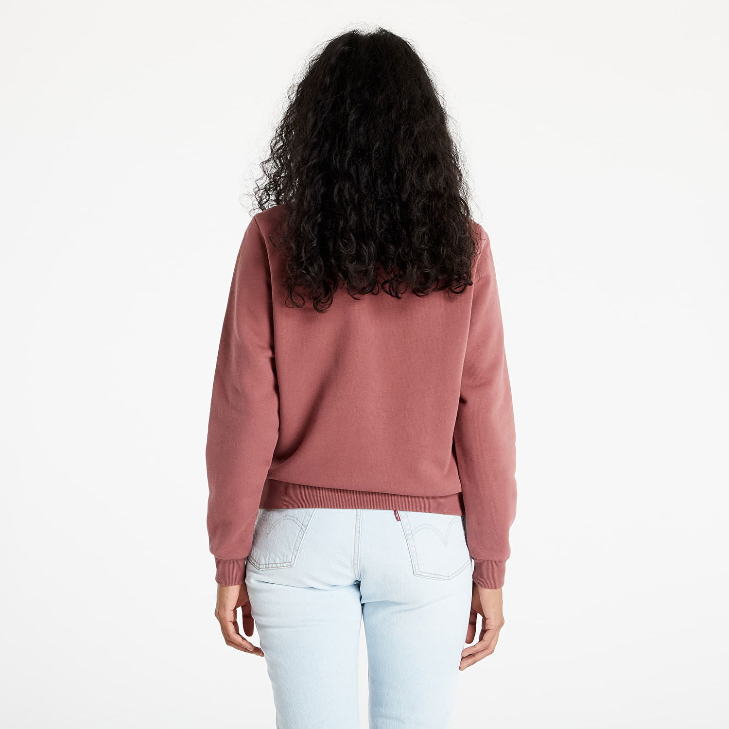 Суитчър FJÄLLRÄVEN Logo Sweater Лилаво | F84143-410, 1