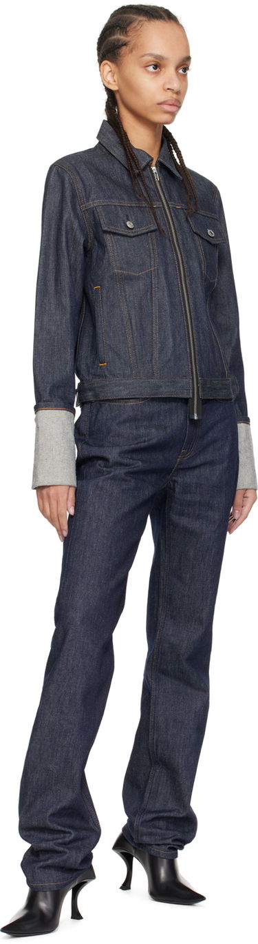Дънки Helmut Lang Slim Fit Jeans Синьо | O02DW202, 3