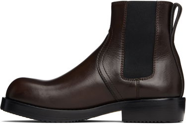 Кецове и обувки Dries Van Noten Dries Van Noten Leather Chelsea Boots Кафяво | 252-021703-105, 2