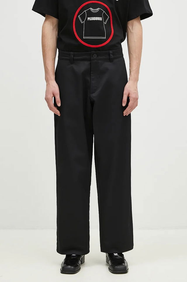 Straight Hem Pants