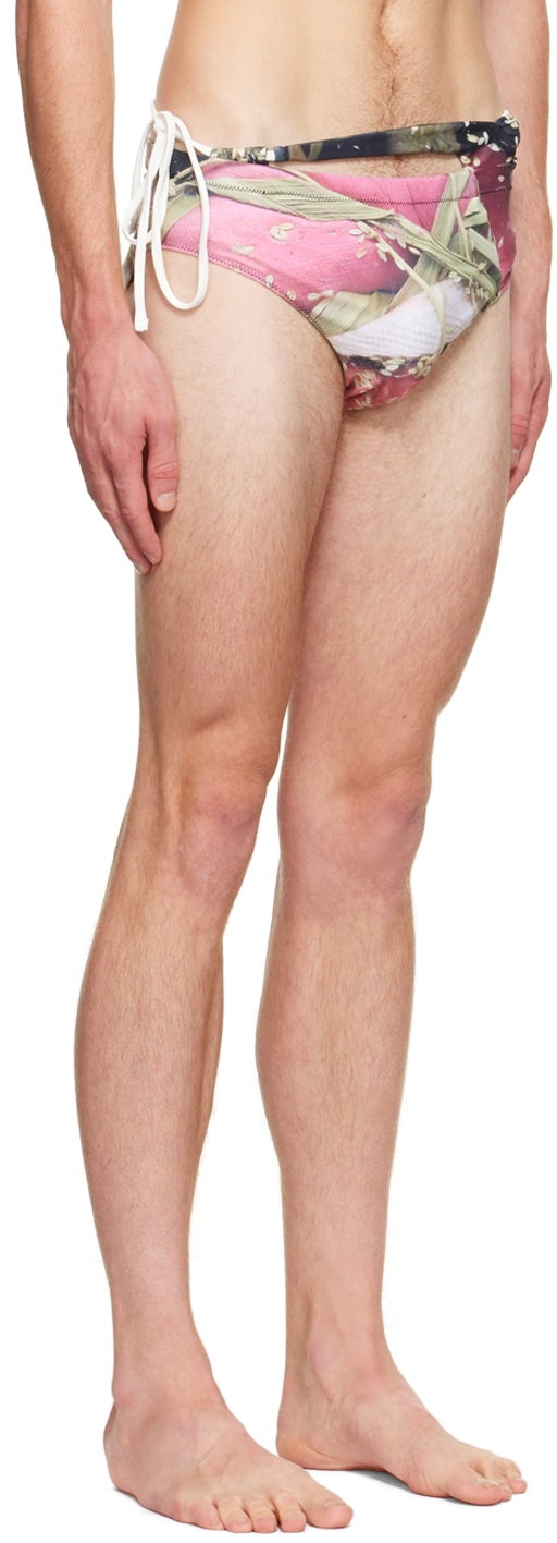 Бански Ottolinger Ottolinger Exclusive Swim Briefs Розово | SWIMBRIEF, 1
