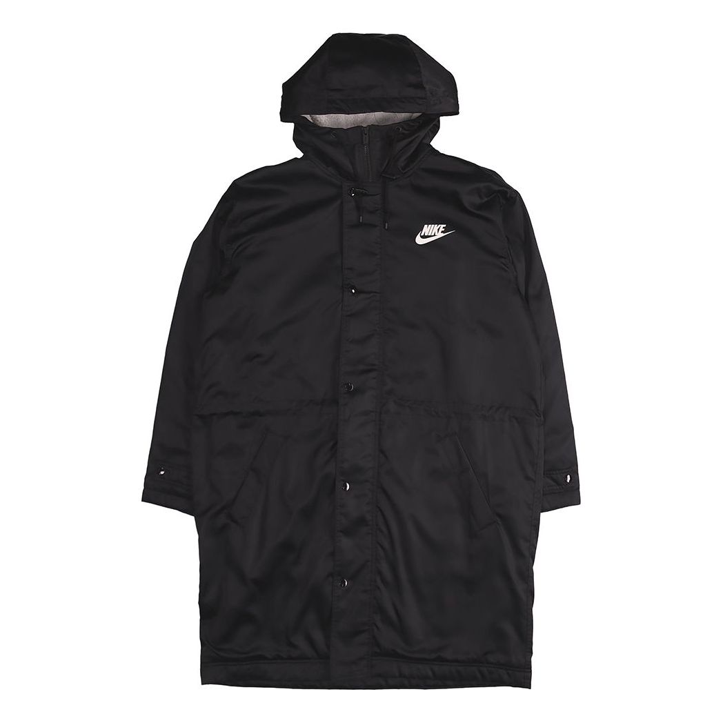 Дъждобран Nike Logo Hooded Padded Jacket Черно | BV4695-010, 0
