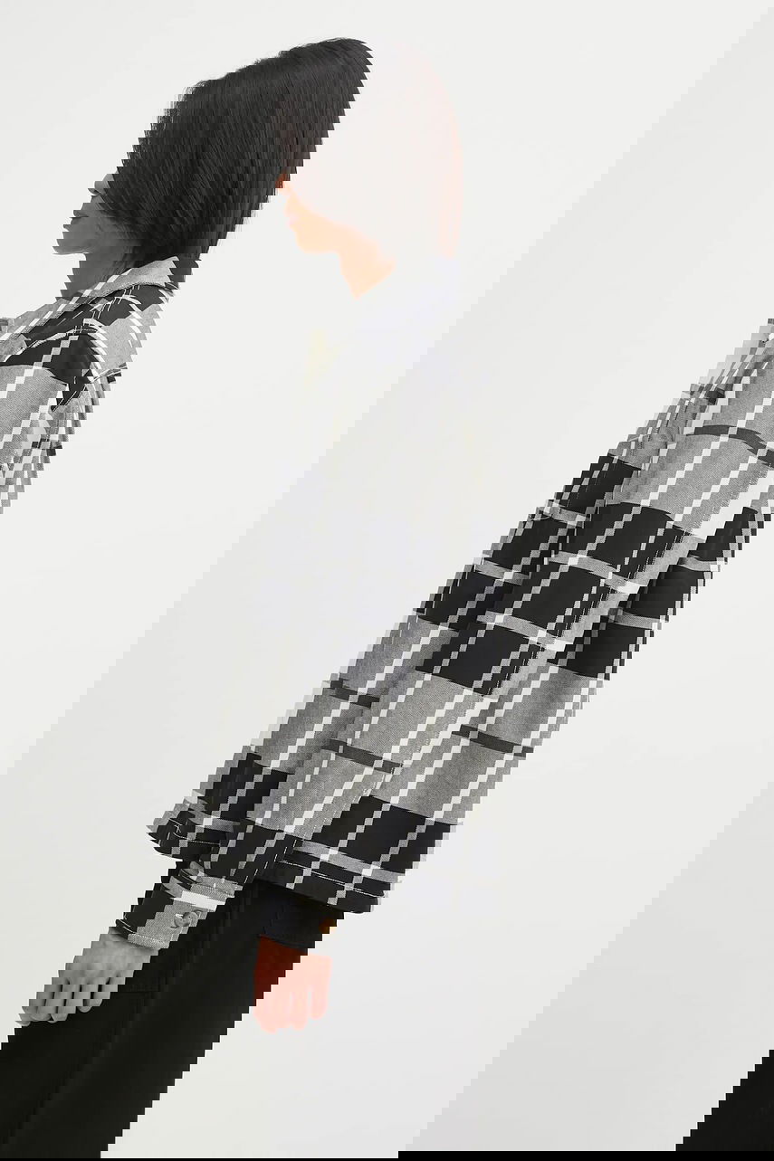 Риза Fred Perry Cotton Plaid Overshirt with Classic Collar, Regular Fit Многоцветен | M1724, 1