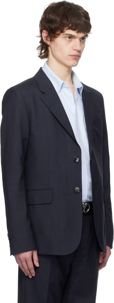 Панталони AMI AMI Paris Two Buttons Wool Blazer Тъмно синьо | HBV008.WV0043, 1