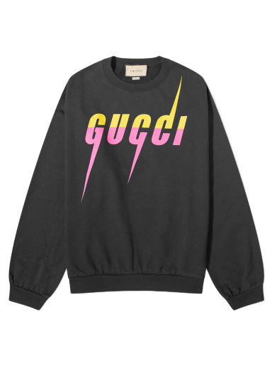 Суитчър Gucci Blade Logo Sweat Черно | 715919-XJFL9-1152