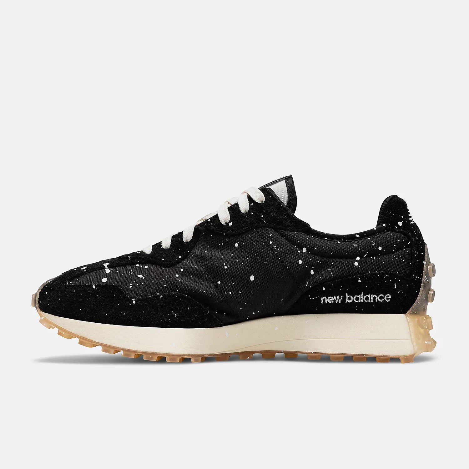 Кецове и обувки New Balance Joshua Vides x 327 "Black Splatter" Черно | MS327JSV, 0