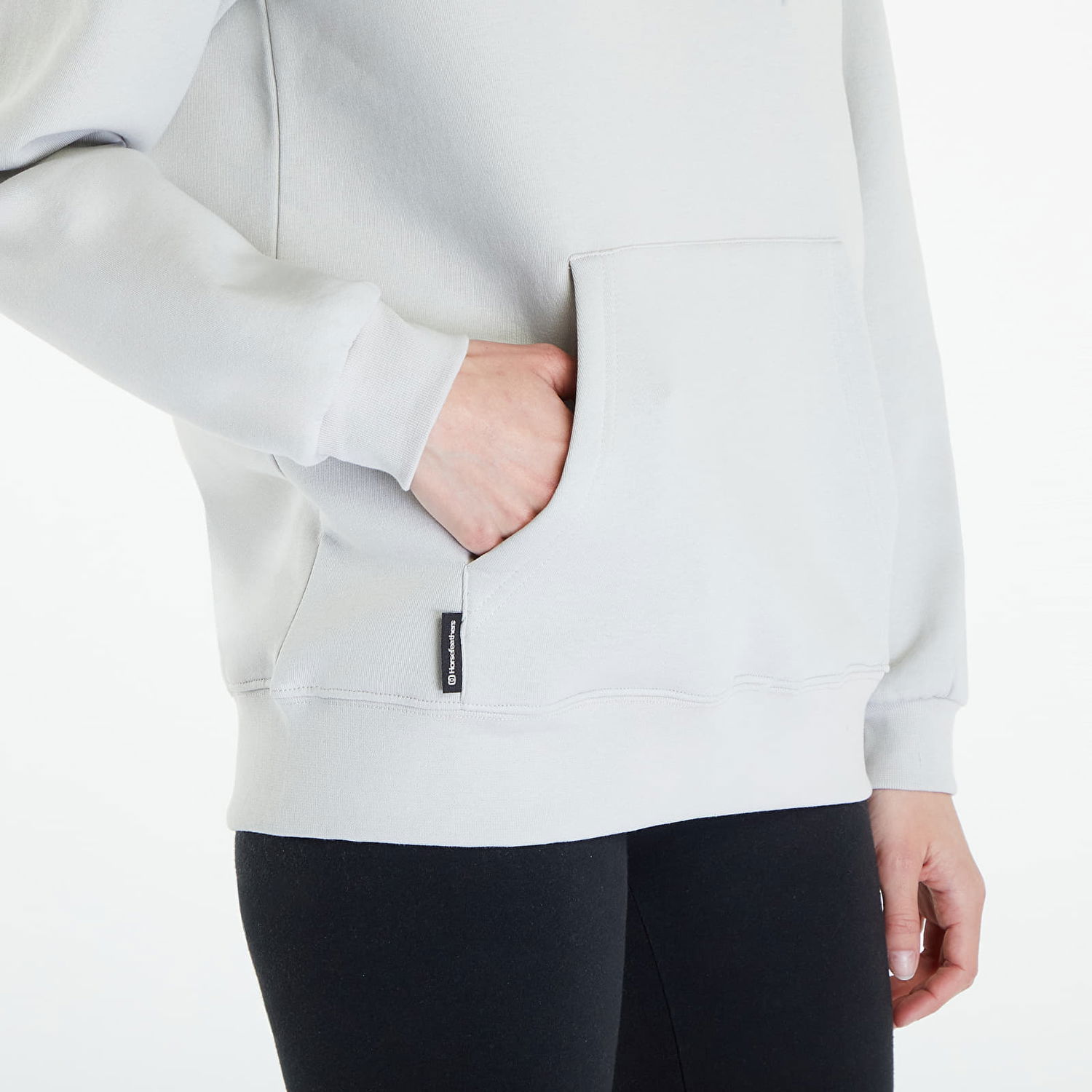 Суитчър Horsefeathers Nita Sweatshirt Cement Сиво | SW903B, 1