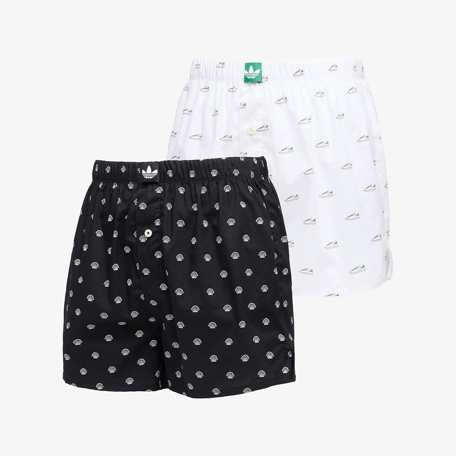 Боксерки adidas Originals Woven Boxer Shorts, 2-Pack Черно | 4AR006-908, 0