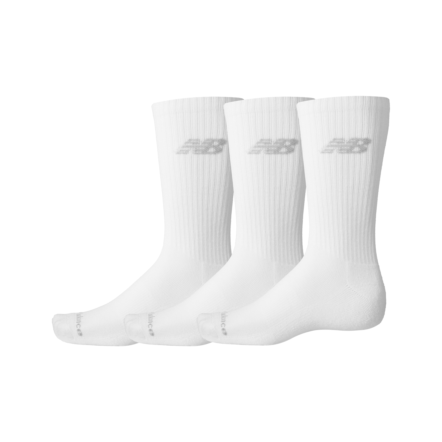 Чорапи New Balance Crew Socks Three-Pack Бяло | NBLAS51423WT, 0