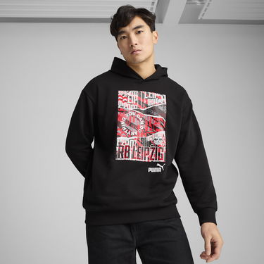 Суитчър Puma RB Leipzig ftblNRGY+ Men's Hoodie Черно | 779267_02, 0