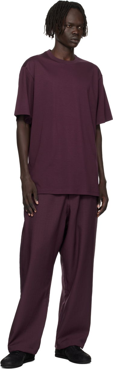 Спортни панталони Y-3 Y-3 Sport Uniform Track Pants Бургунди | KA9531, 3