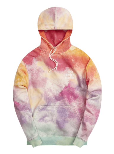 Суитчър KITH Tie Dye Williams III Hoodie Розово | KH2636 106