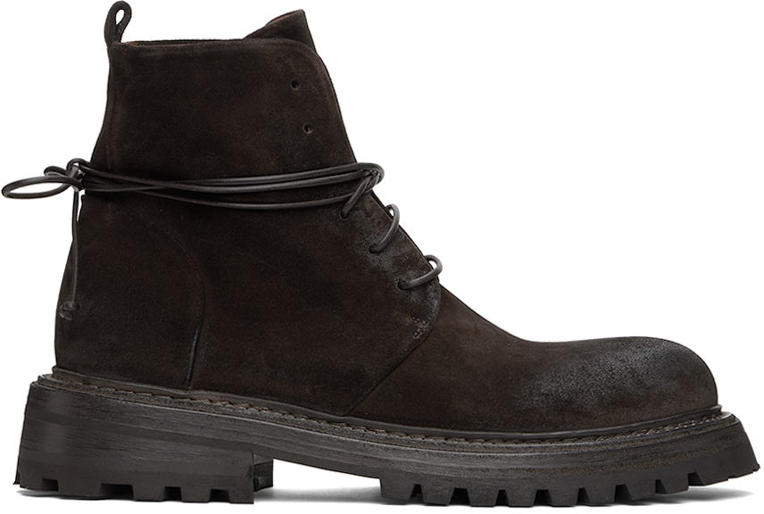 Облекло Marsèll Marsèll Carrucola Suede Boots Кафяво | MM4025 186460, 0