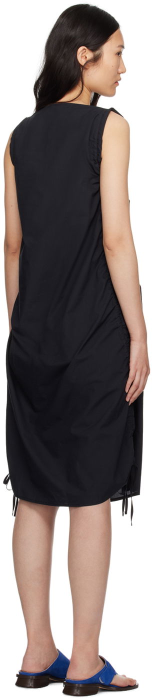 Pокля Baserange Baserange Pictorial Midi Dress Черно | DRPS-CO-SP24, 2
