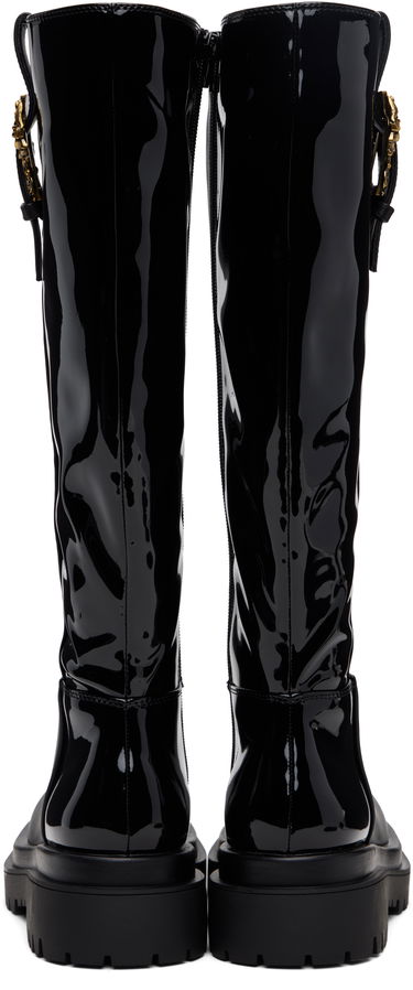 Кецове и обувки Versace Versace Jeans Couture Tall Boots Черно | E79VA3S65_E71570, 1
