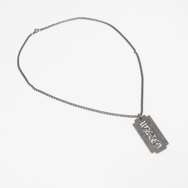 U Sharp Razor Blade Necklace Universal