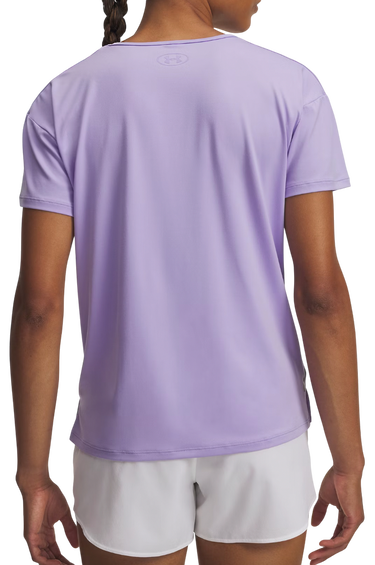 Съкратен топ Under Armour Vanish Energy Short Sleeve Cropped Wrap T-Shirt Лилаво | 1379141-538, 1